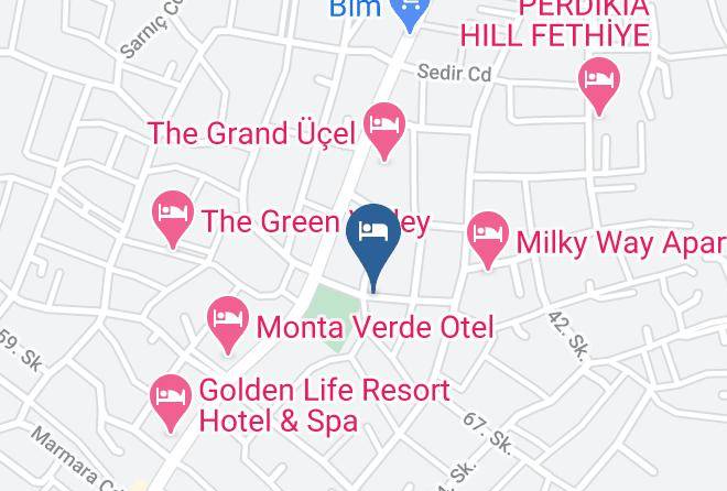 Fethiye - Sefa Ztc Hotel Maps
