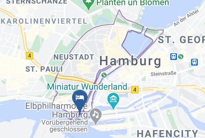 Stadt Hamburg - Segelschiff Loth Lorien Maps