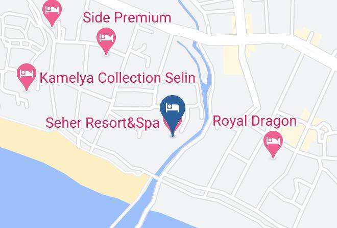 Manavgat - Seher Resort&spa Hotel Maps