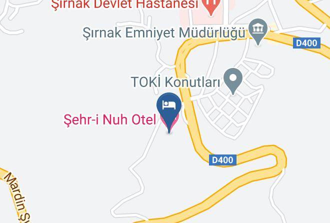 Sirnak - Sehr I Nuh Otel Maps
