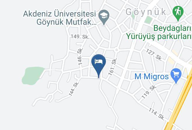 Kemer - Sehrazat Otel Maps