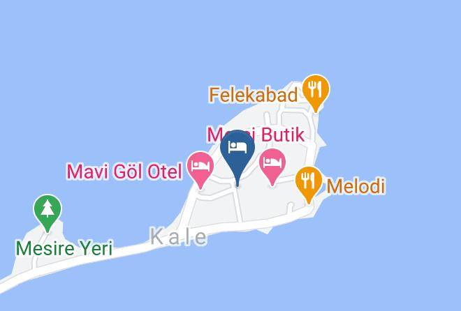 Egirdir - Sehsuvar Peace Pension Maps
