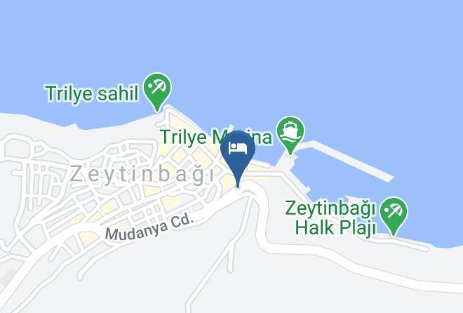 Mudanya - Sehzade Butik Otel Tirilye Maps
