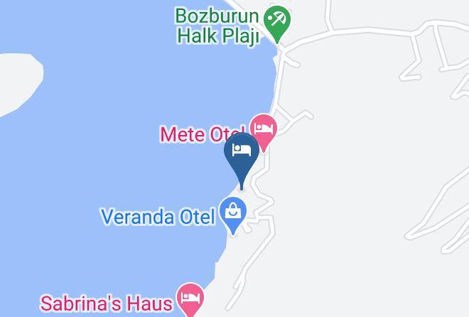 Marmaris - Sehzade Otel Maps