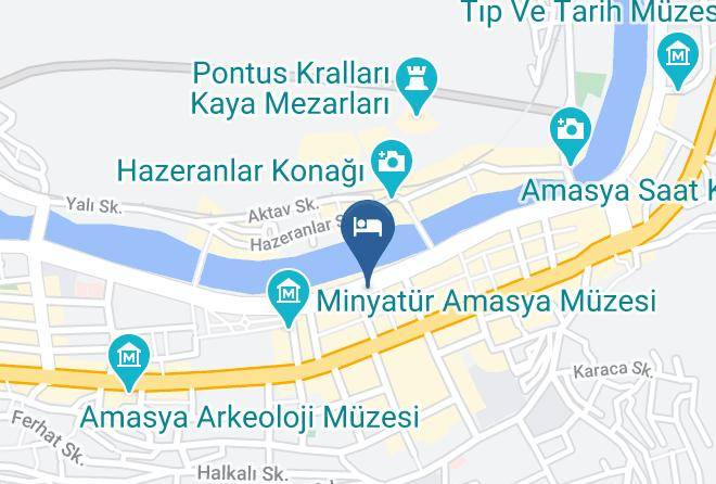 Amasya Hatuniye - Sehzade Otel & Cafe Maps
