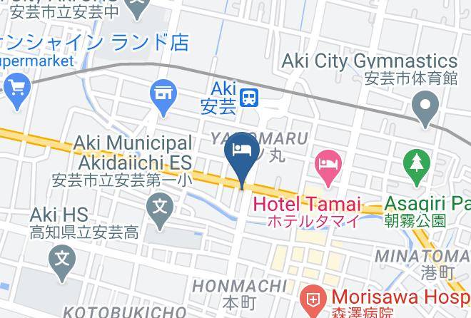 Aki City - Seigetsu Ryokan Maps