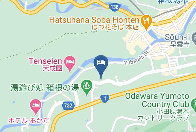Hakone Townashigarashimo District - Seikansou Maps