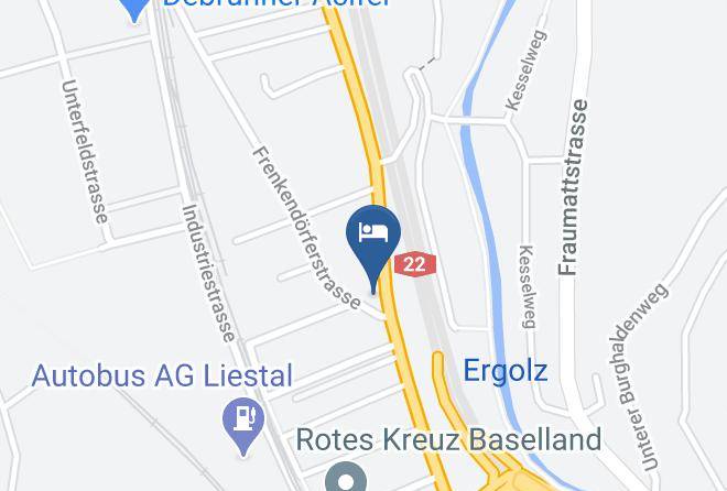 Liestal - Seiler's Hotel Radackerhof Maps