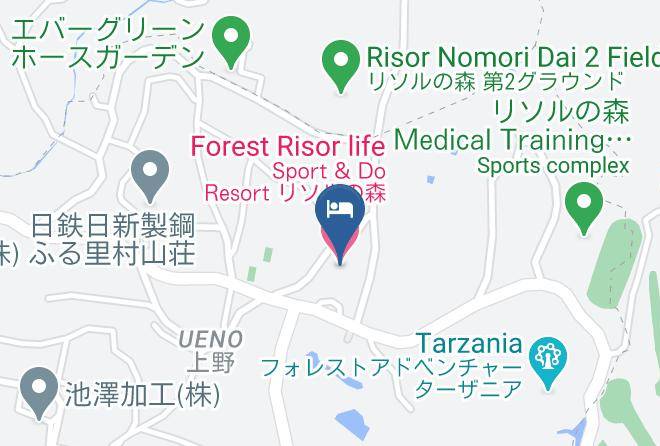 Nagara Townchosei District - Forest Risor Life Maps