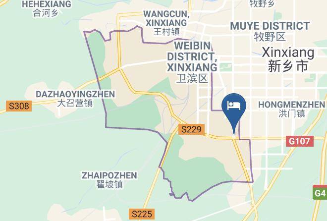 Xinxiang - Seine River Spring Hotel Maps