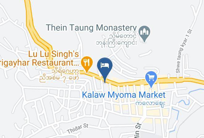Taunggyi - Seint Hotel Maps