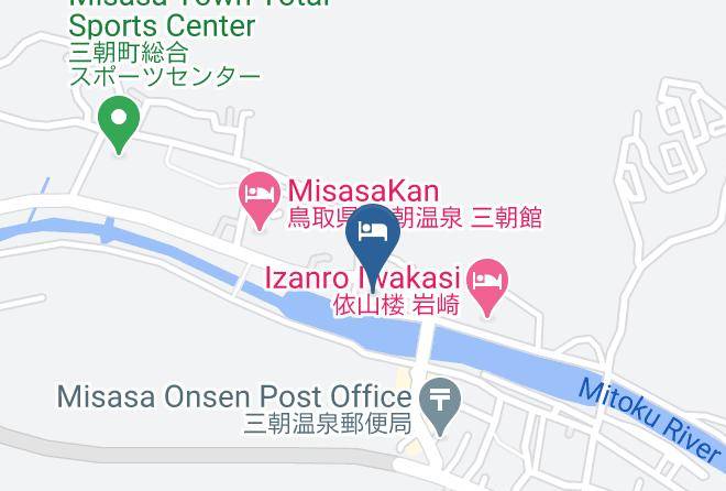 Misasa Towntohaku District - Seiryuso Maps