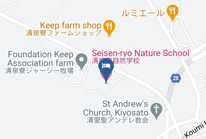 Seisen Ryo Nature School Map
