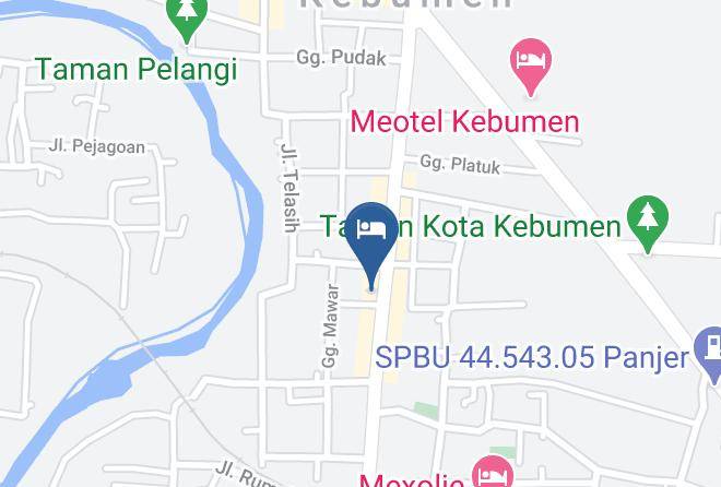 Kebumen Regency - Sejahtera Hotel Maps