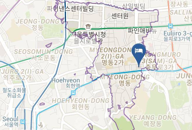 Junggu - Sejong Hotel Maps