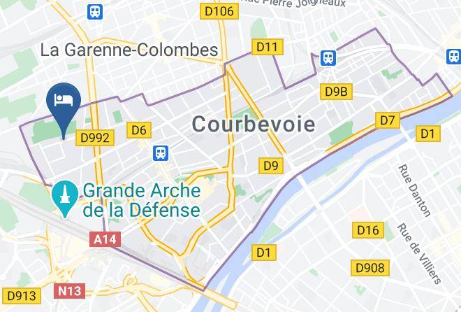 Hauts De Seine - Sejours & Affaires Courbevoie Grande Arche Maps