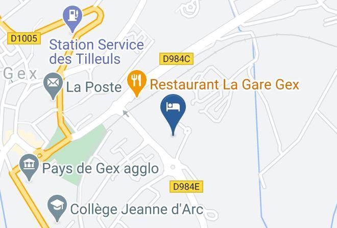 Ain - Sejours & Affaires Gex Les Rives Du Leman Maps