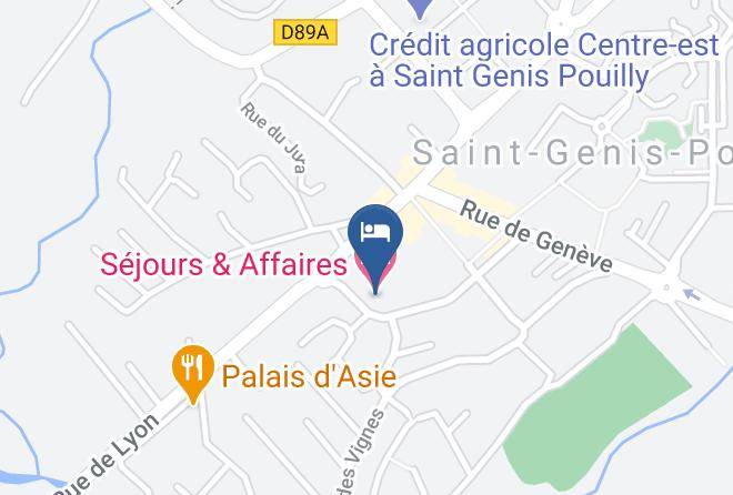 Ain - Sejours & Affaires Hotel Maps