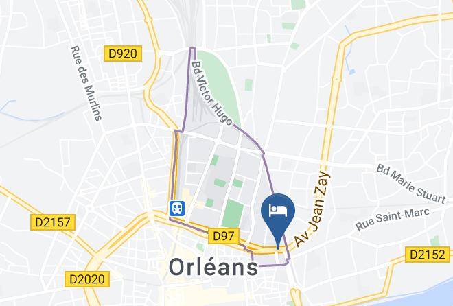 Loiret - Sejours & Affaires Orleans Jeanne D'arc Maps