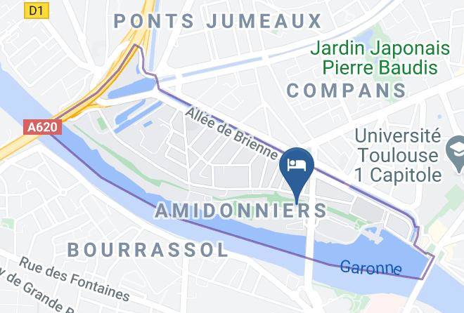 Haute Garonne - Sejours & Affaires Toulouse Brienne Maps