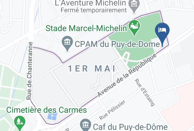 Puy De Dome - Sejours Et Affaires Republique Park Maps
