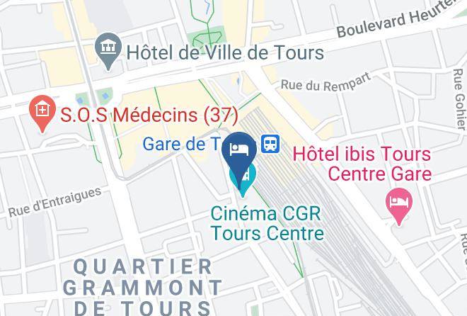 Indre Et Loire - Sejours Et Affaires Tours Leonard De Vinci Maps