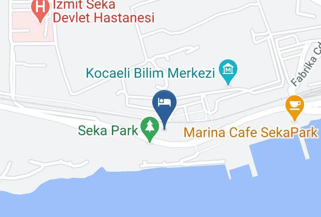 Izmit - Seka Park Hotel Maps