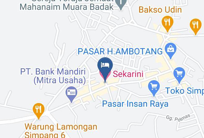 Kutai Kartanegara - Sekarini Hotel Maps