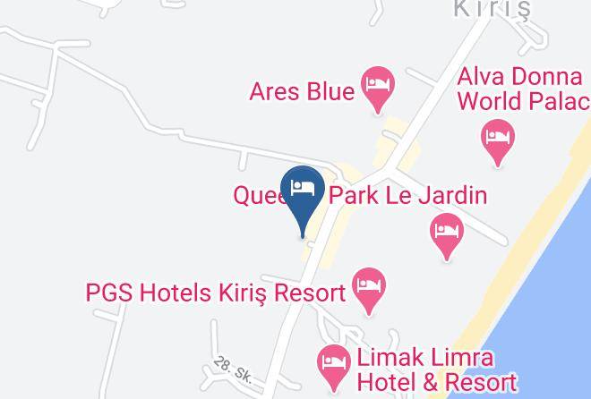 Kemer - Seker Resort Hotel Maps