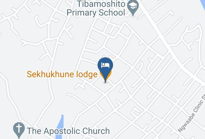 Sekhukhune - Sekhukhune Lodge Maps