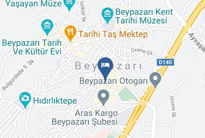 Beypazari - Selam Hotel Maps