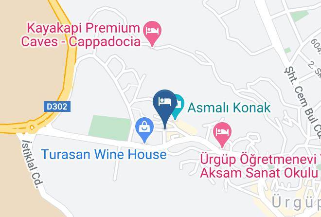 Urgup - Selcuklu Evi Cave Hotel Maps