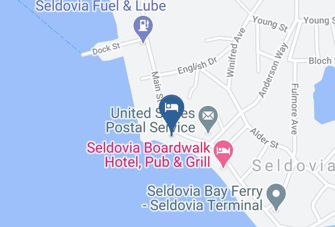 Seldovia Harbor Inn Map