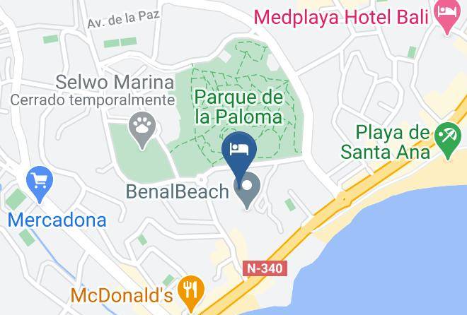 Malaga - Select Benal Beach Maps