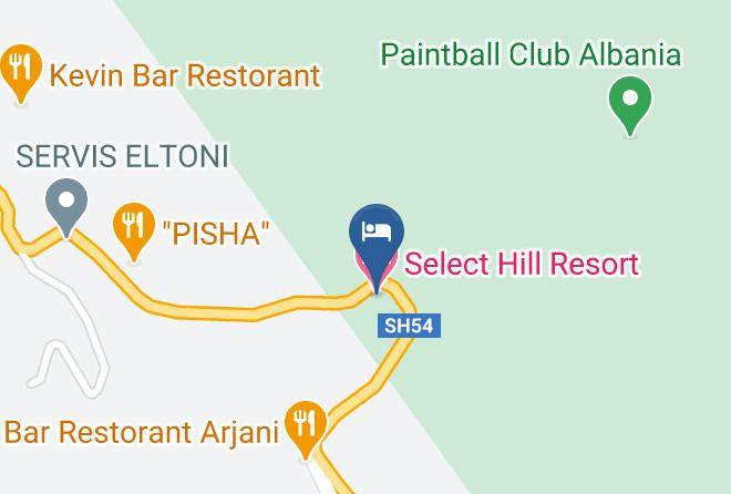 Tirana - Select Hill Resort Maps