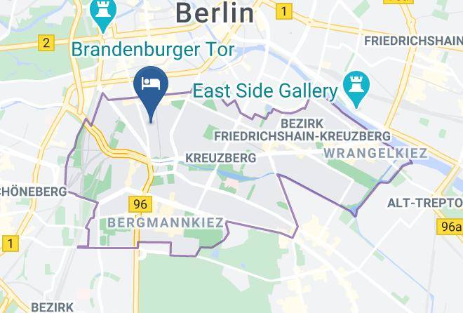 Stadt Berlin - Select Hotel Berlin Checkpoint Charlie Maps
