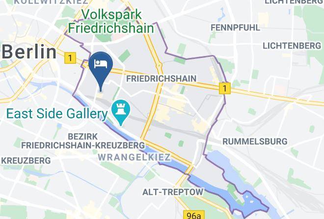 Stadt Berlin - Select Hotel Berlin Ostbahnhof Maps