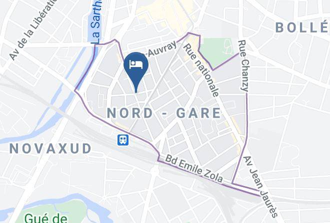 Sarthe - Select Hotel Maps