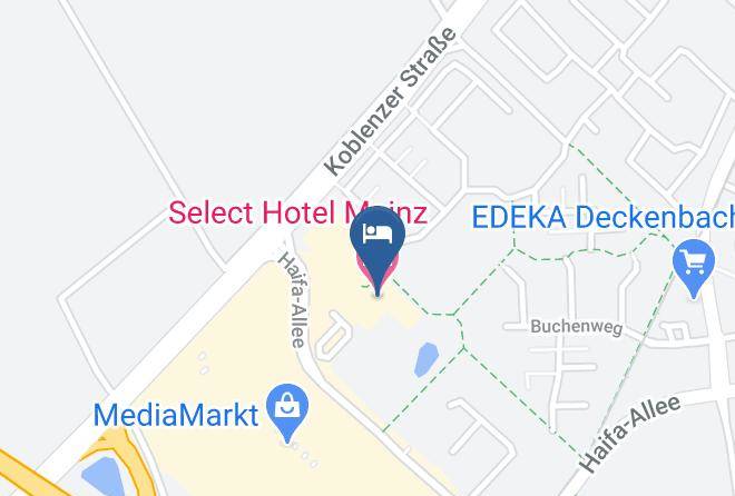 Mainz - Select Hotel Mainz Maps