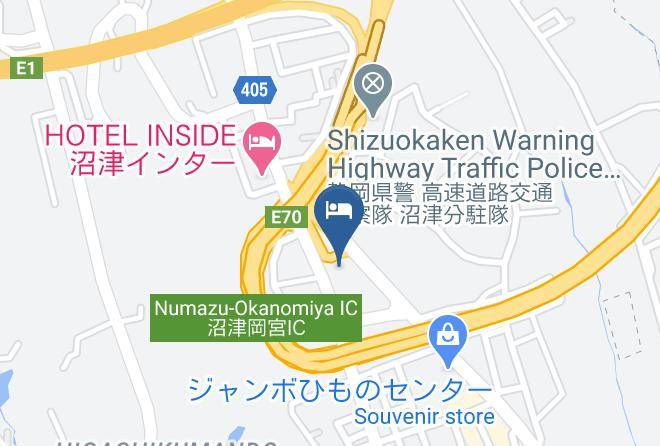 Numazu City - Select Inn Numazu Maps