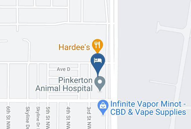 Ward - Select Inn Of Minot Maps