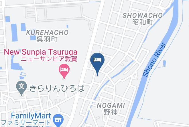 Tsuruga City - Select Inn Tsuruga Maps