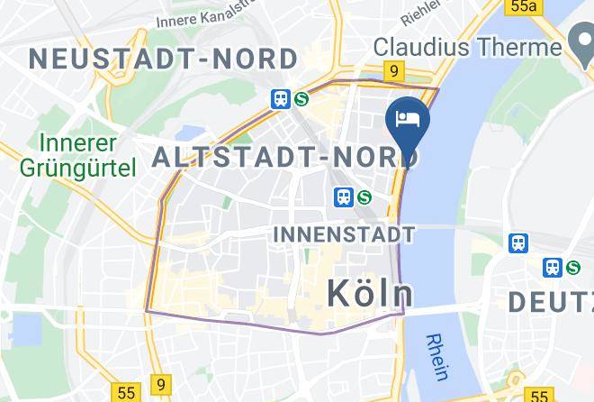 Cologne - Select Ms Charles Dickens Cologne Maps