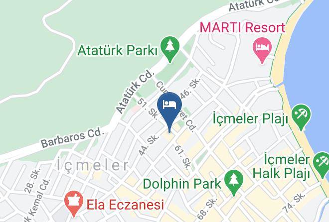 Marmaris - Selen 2 Otel Maps