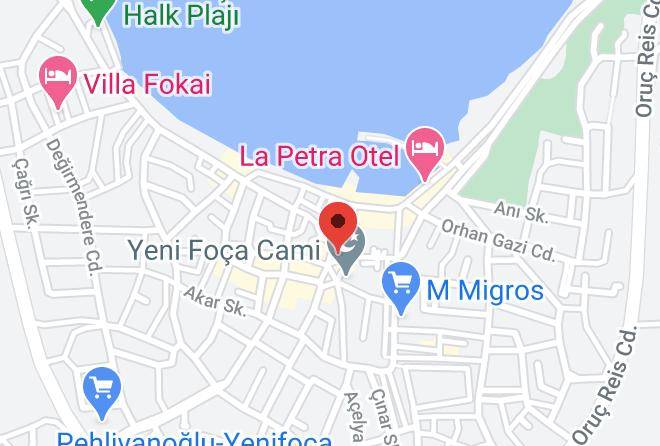 Foca - Selena Butik Otel Maps