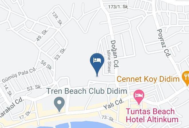 Didim - Selene Hotel Maps