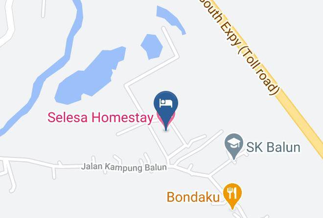 Batang Padang District - Selesa Homestay Maps