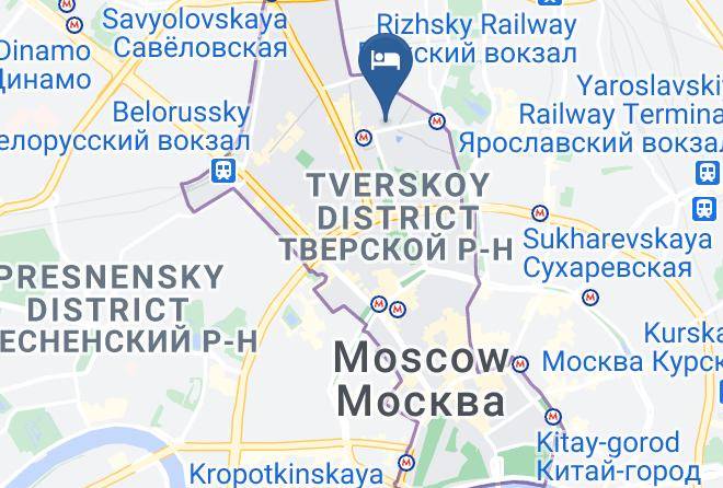 Moscow - Seleznovskiye Bani V Tverskom Rayone Maps