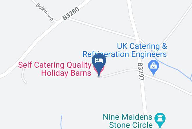 Self Catering Quality Holiday Barns Map