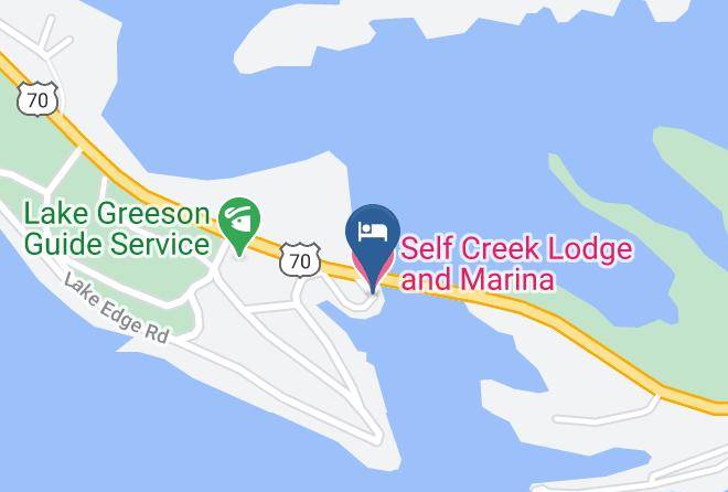 Pike - Self Creek Lodge And Marina Maps